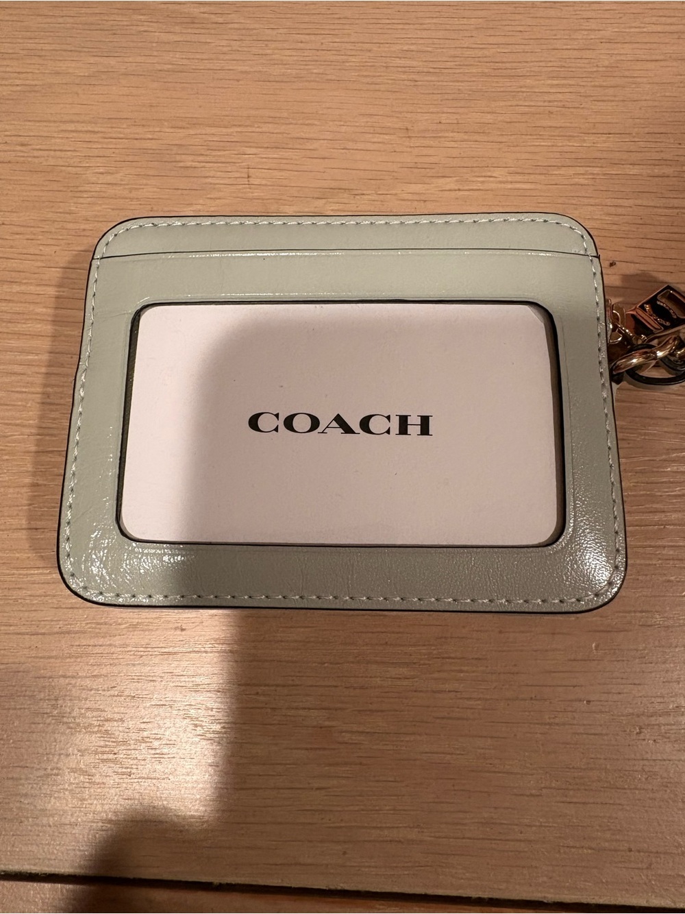 Coach Zip Card Case with Bows - Picture 2 of 4